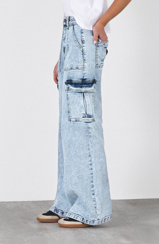 Pantalón Bag Blue