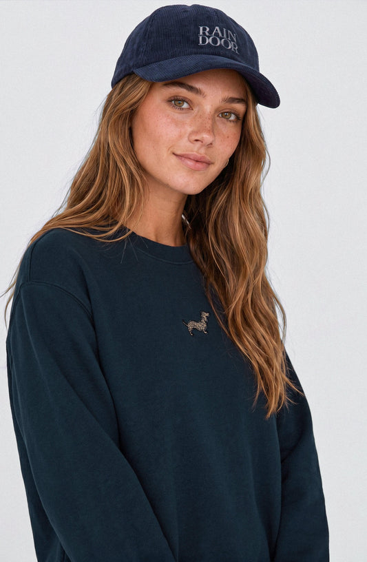 Sudadera Crew Neck Perro Black