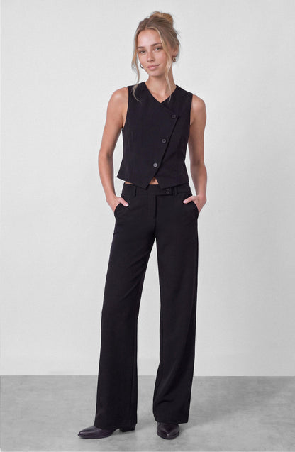 Pantalón Sastrero Pretina Black