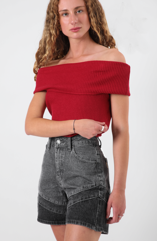 Short Cortes Degradé Gray