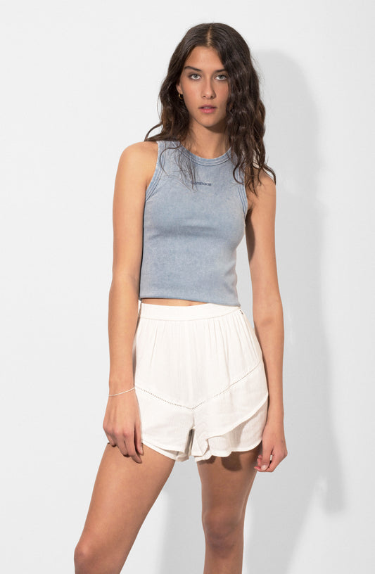 Short Vuelos Ecru