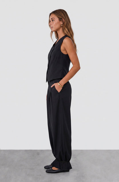 Pantalón Sastrero Tencel Black