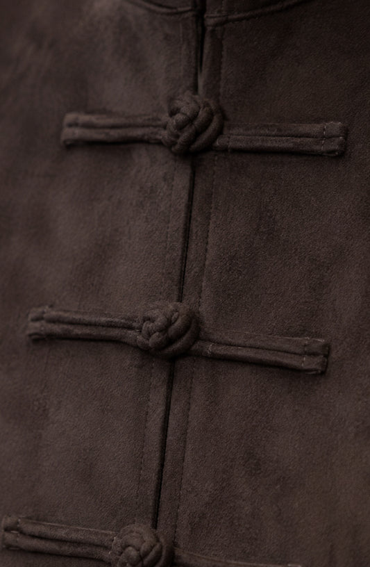 Chamarra Suede Japo Brown