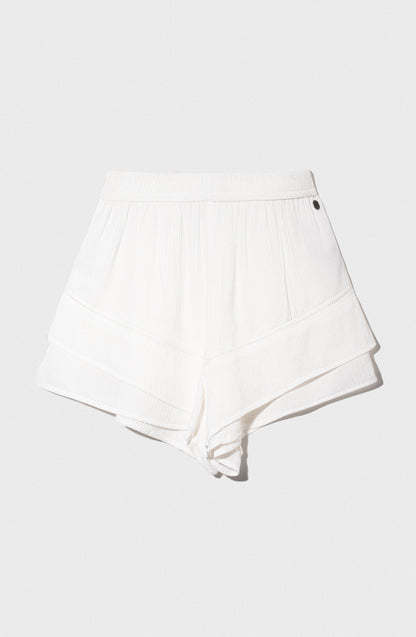 Short Vuelos Ecru