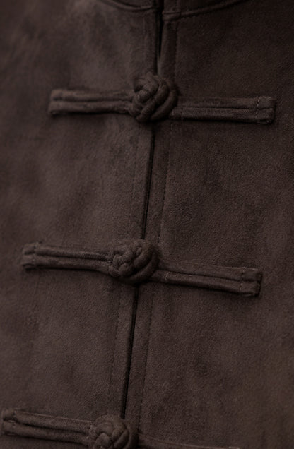 Chamarra Suede Japo Brown