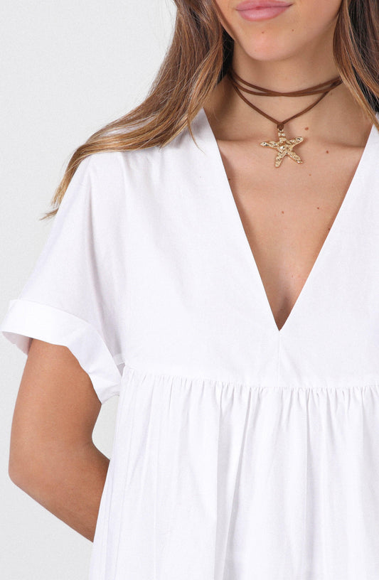 Vestido Camisero White