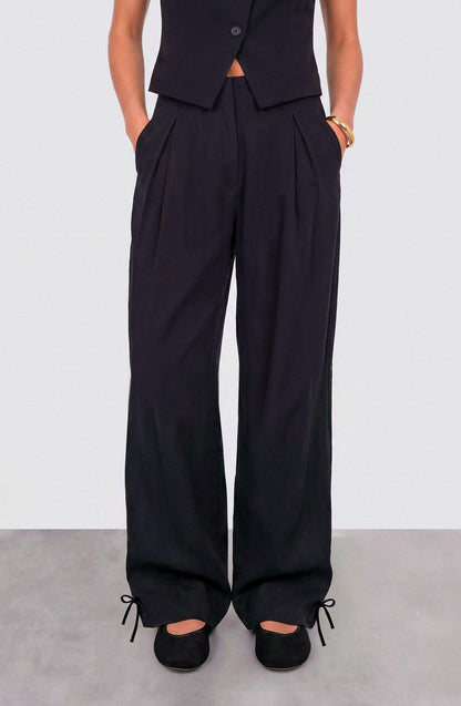 Pantalón Sastrero Tencel Black