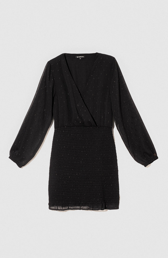 Vestido Panal Black