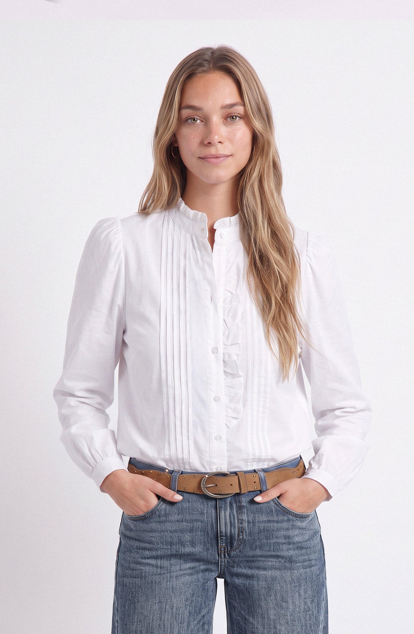 Blusa Vuelo Frontal White