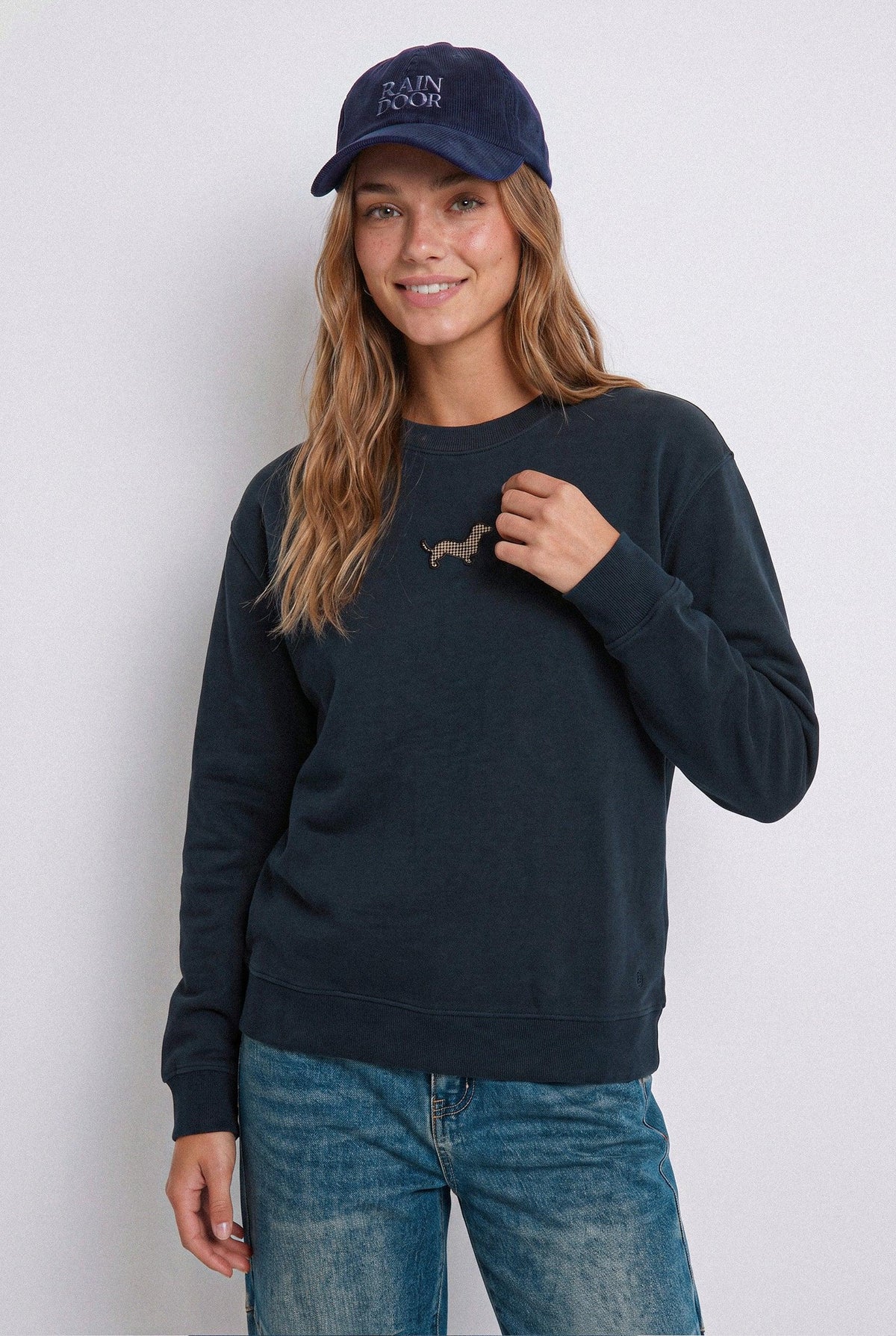 Sudadera Crew Neck Perro Black