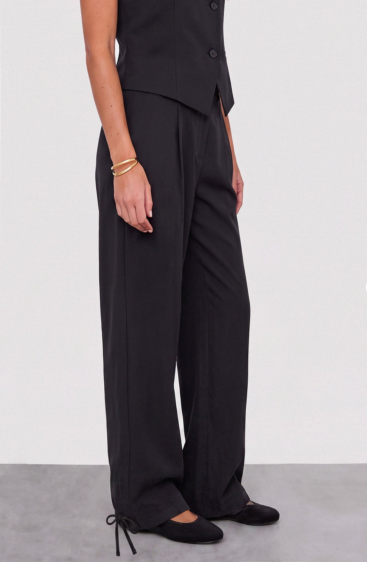 Pantalón Sastrero Tencel Black