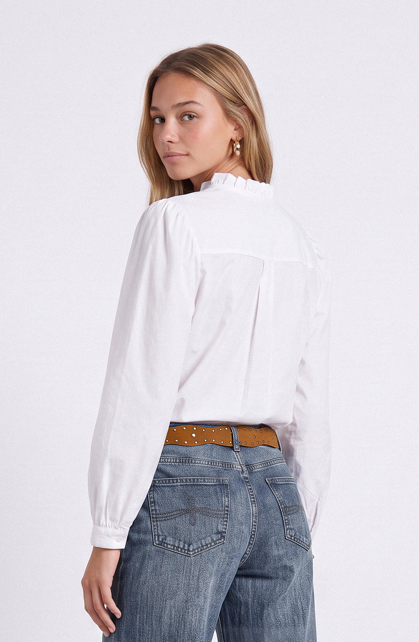 Blusa Vuelo Frontal White
