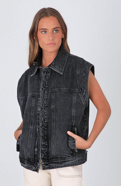 Chamarra Jeans Black