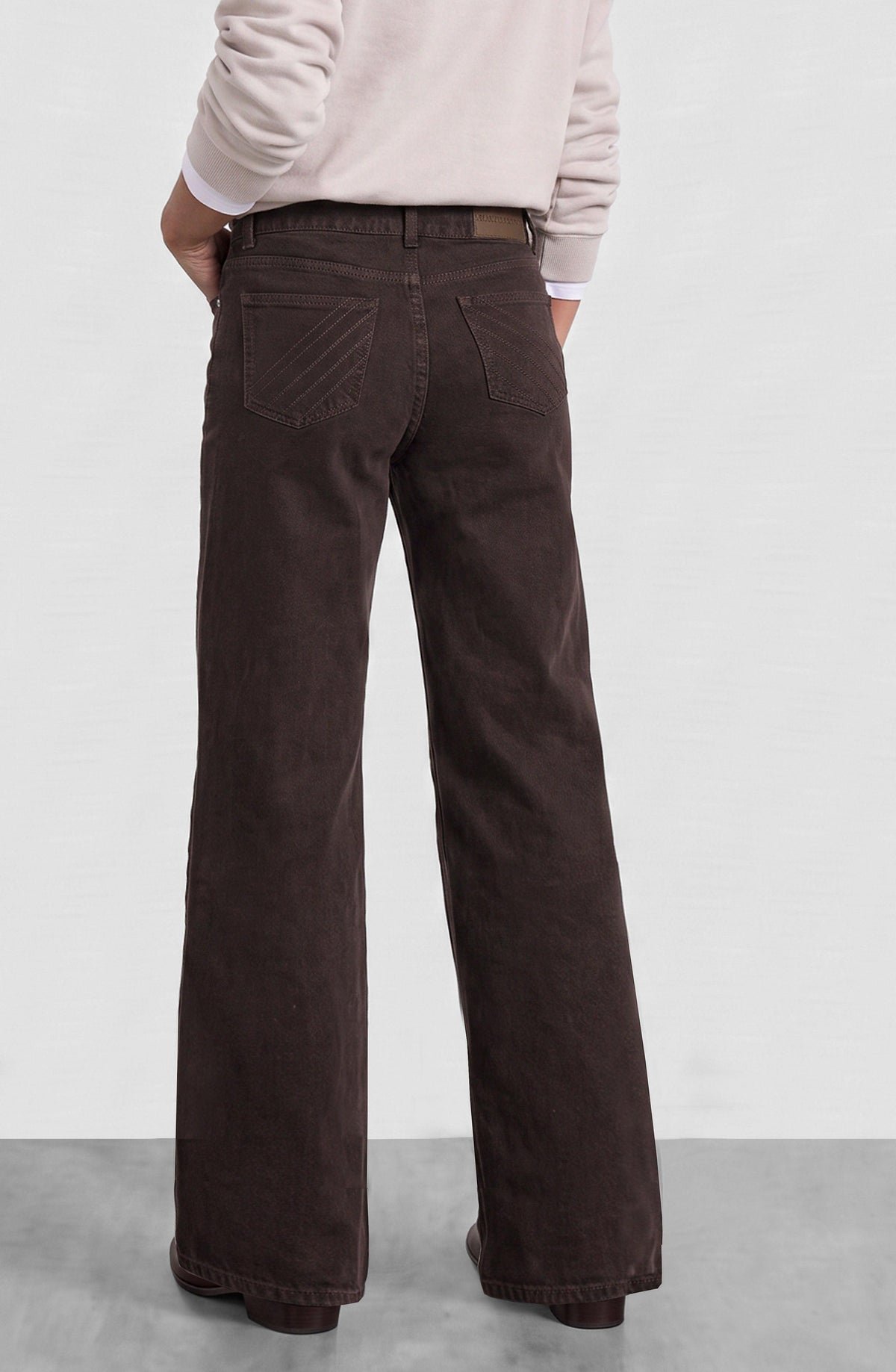 Pantalón Plisado Brown