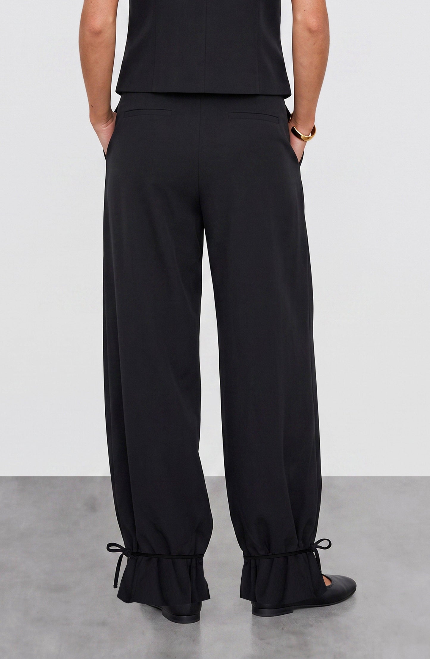 Pantalón Sastrero Tencel Black