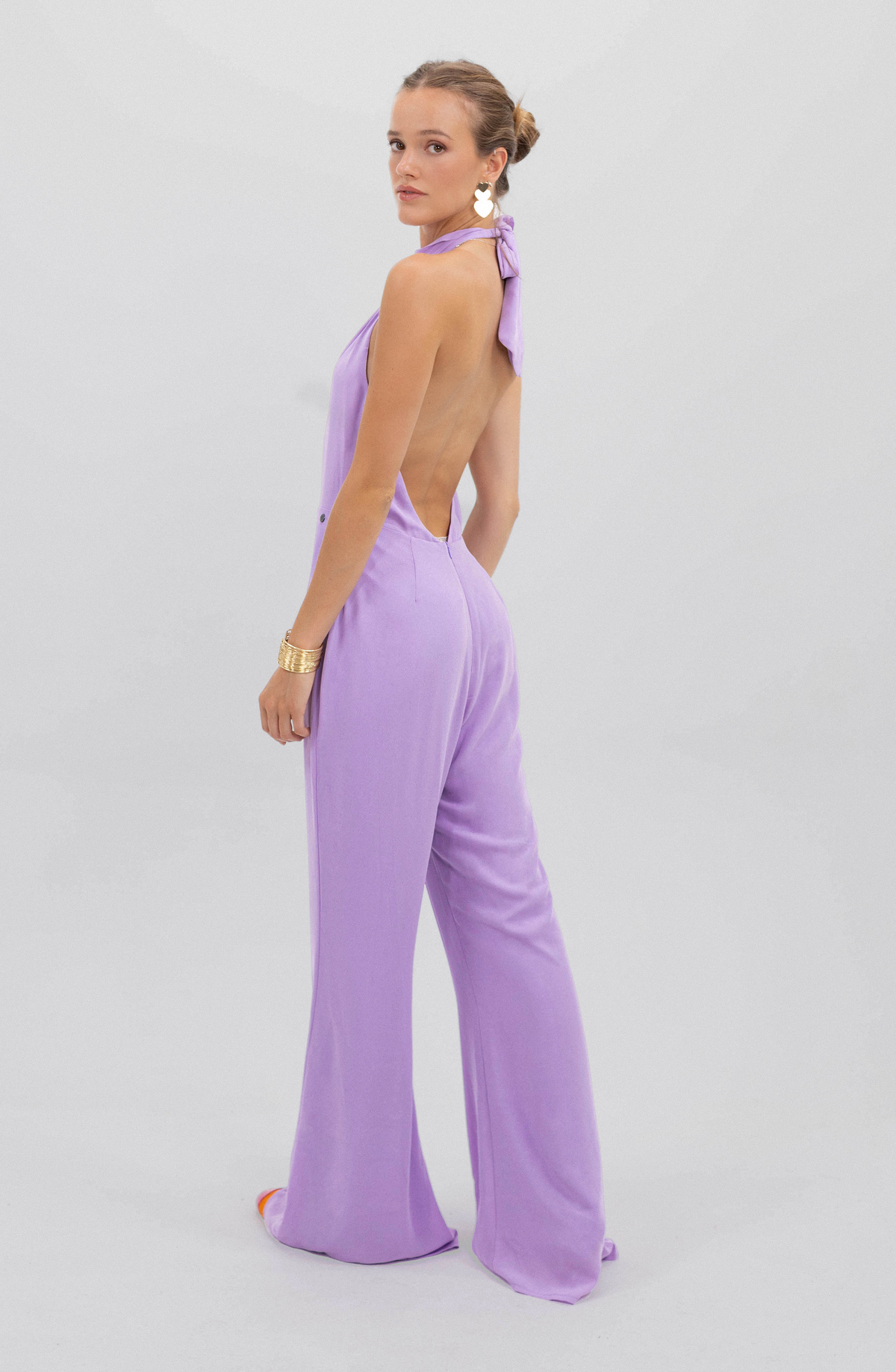 Jumpsuit Halter One Piece Lila