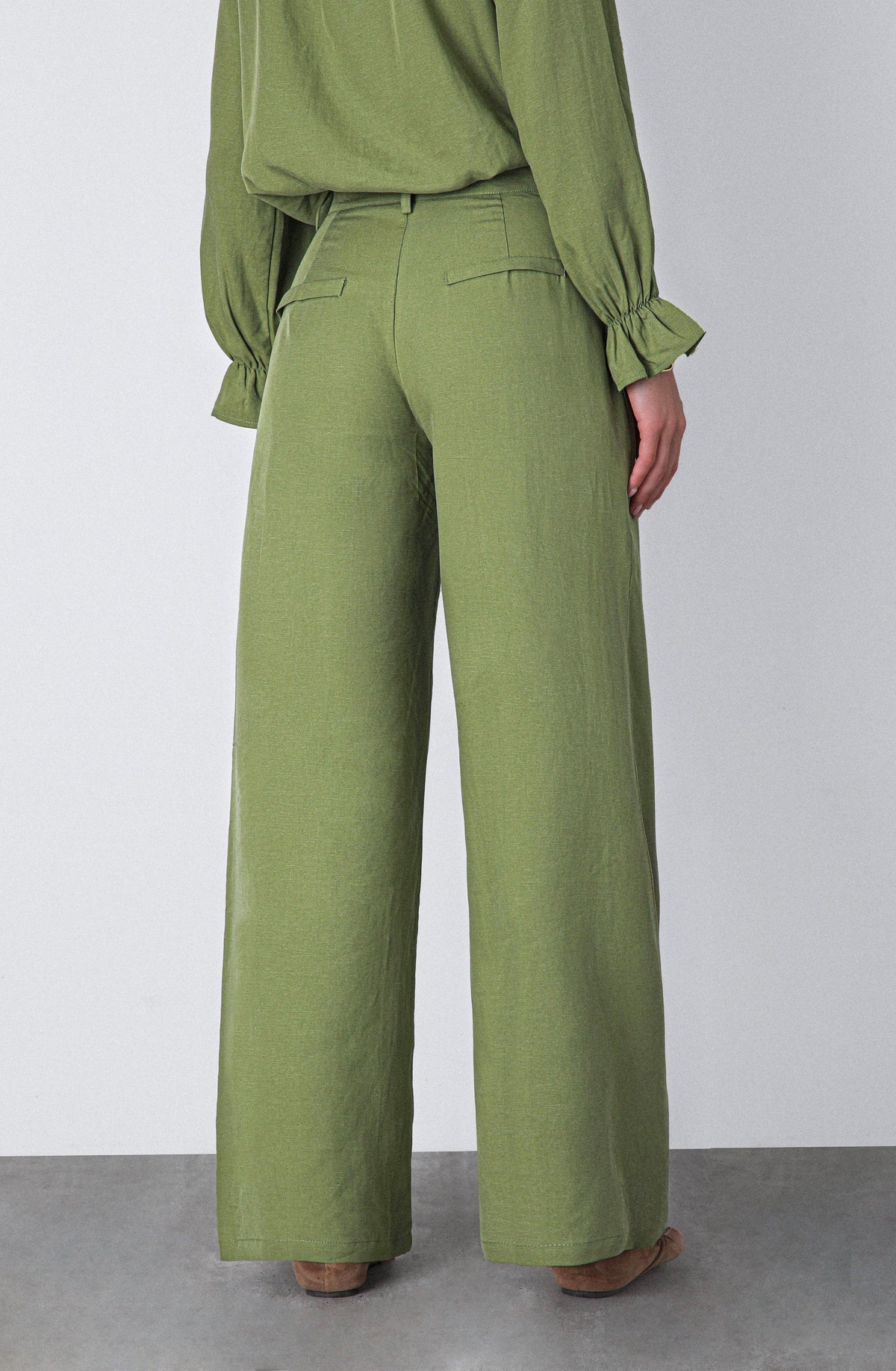 Pantalón Recto Green