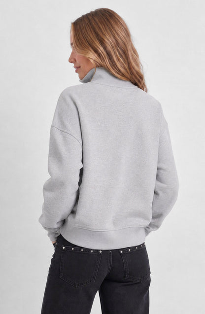 Sudadera Mid Zipper Grey