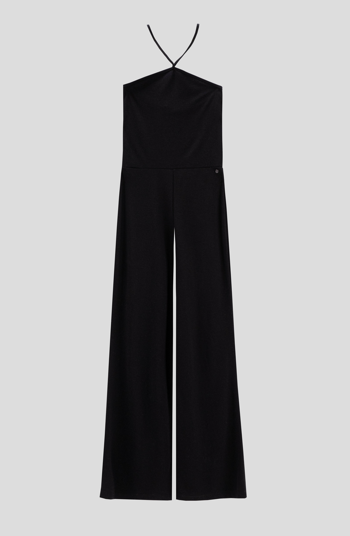Jumpsuit Largo Halter Black