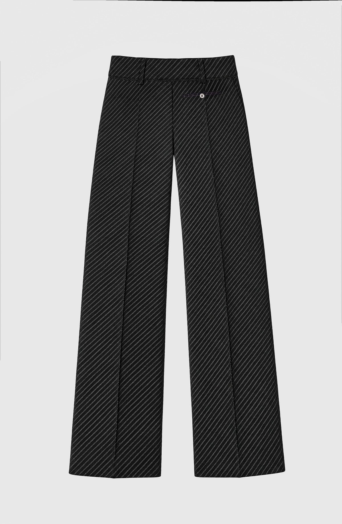 Pantalón Sastrero Rayas Black