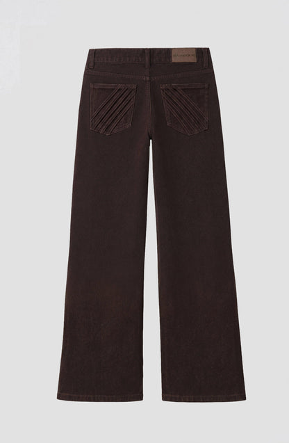 Pantalón Plisado Brown
