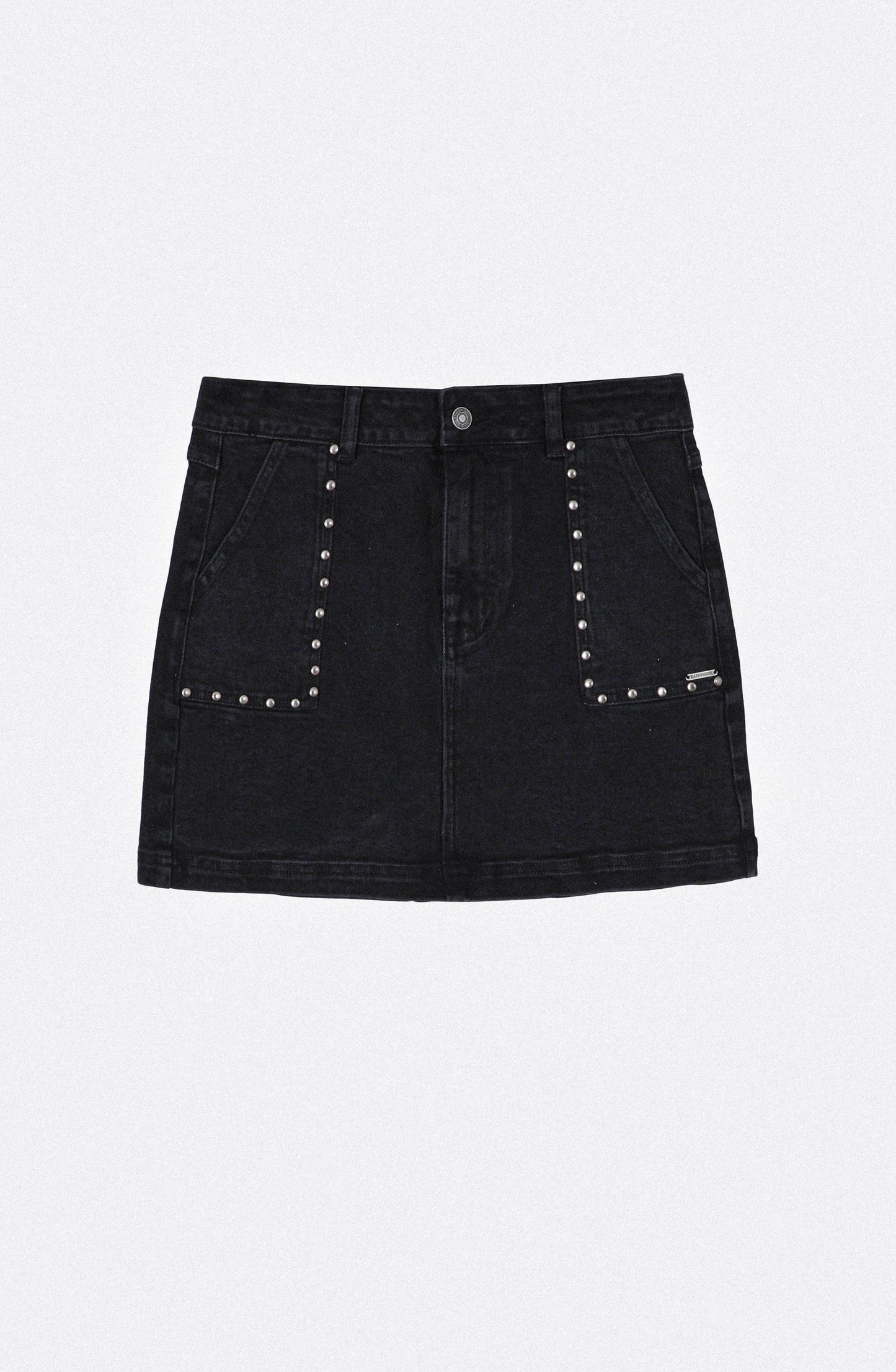 Falda Tachas Black