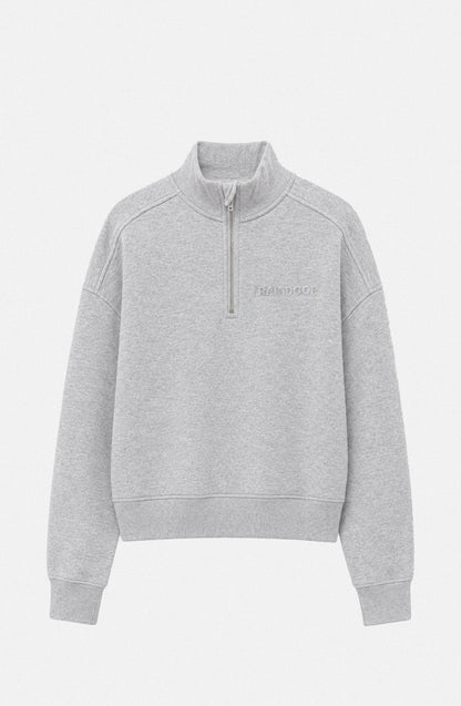 Sudadera Mid Zipper Grey