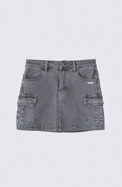 Falda Cargo Grey