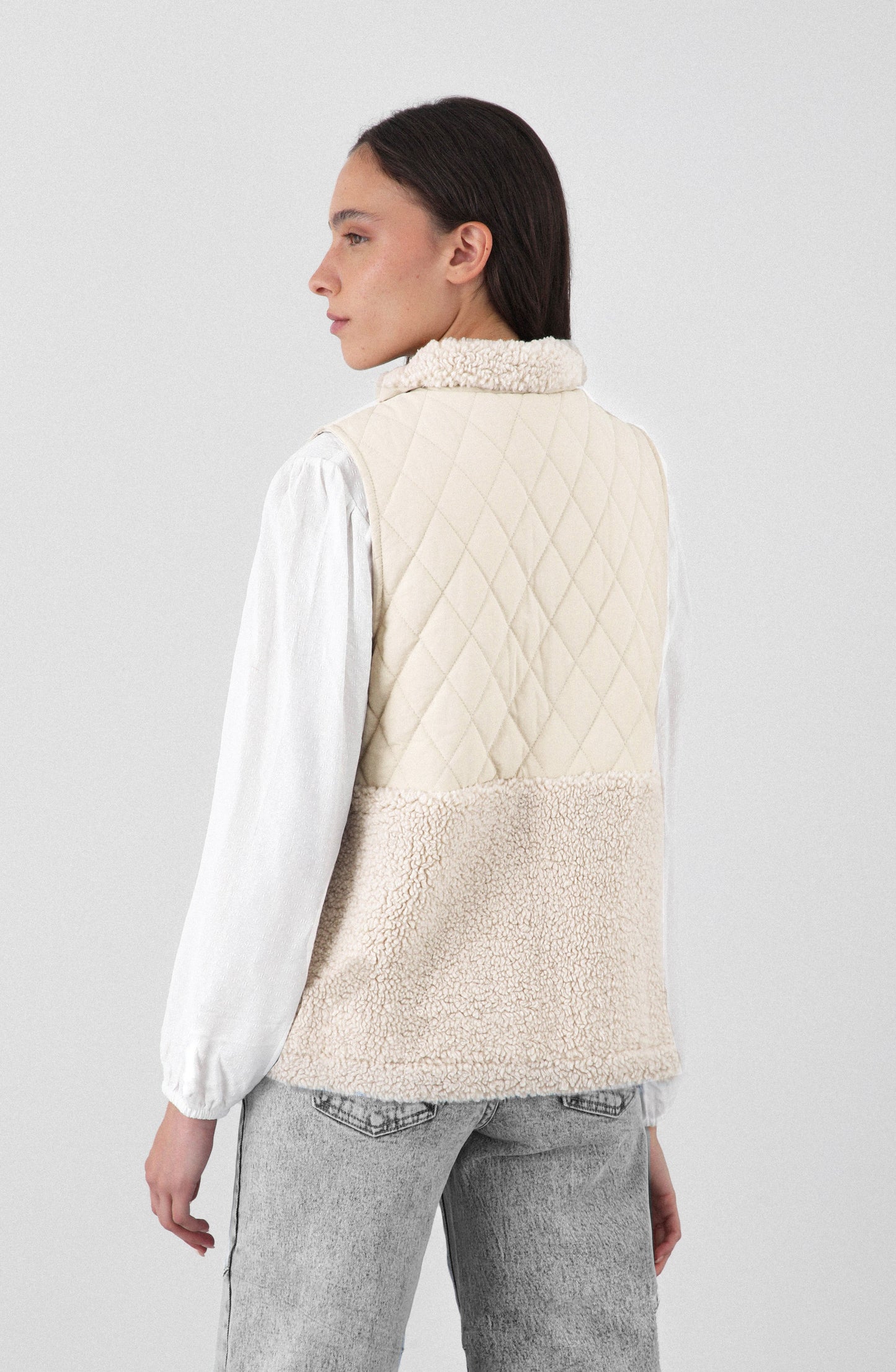 Chiporro Vest Acolchado Beige