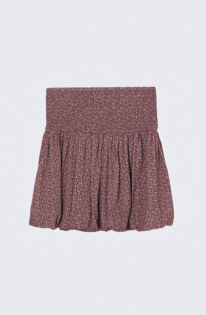 Falda Globo Lurex Print