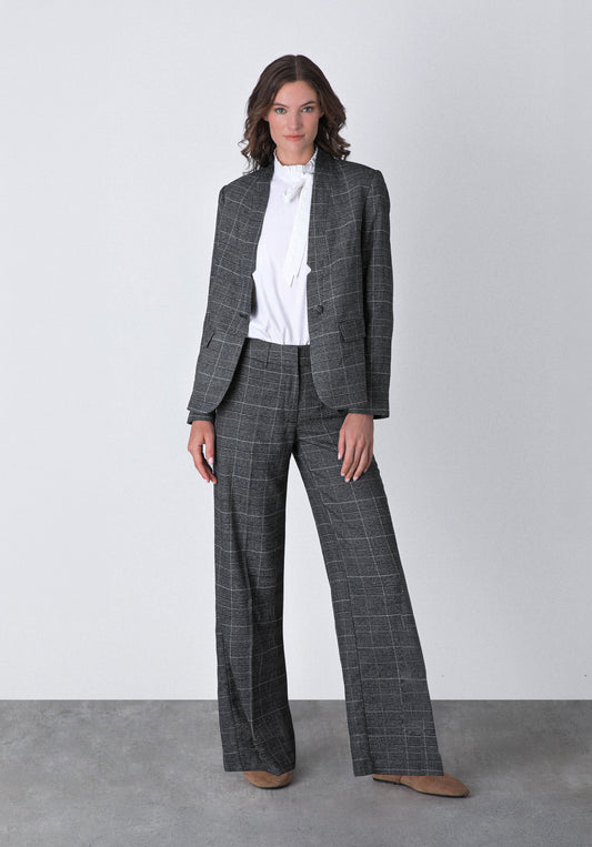 Pantalón Tejido Lurex Grey