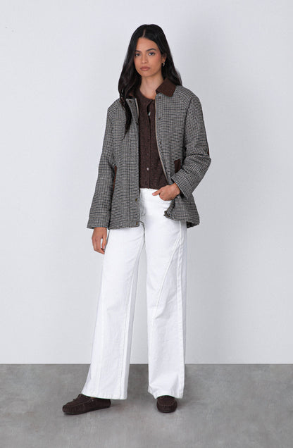 Chaqueta Tejida Print