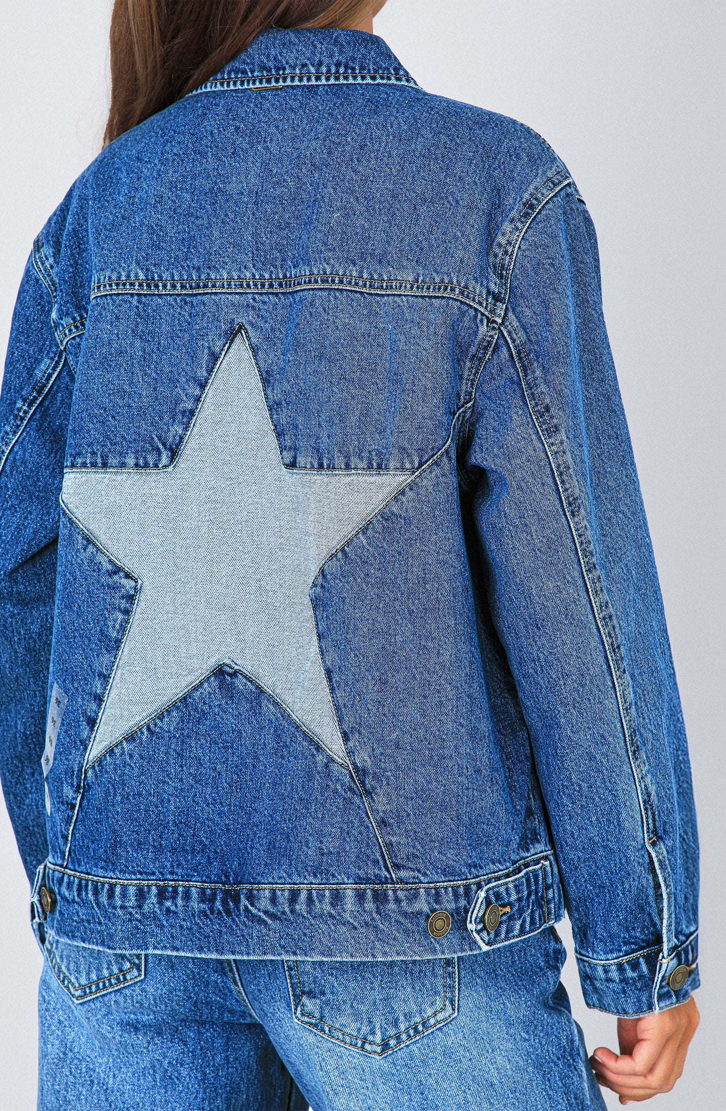 Conjunto Denim Estrella Blue