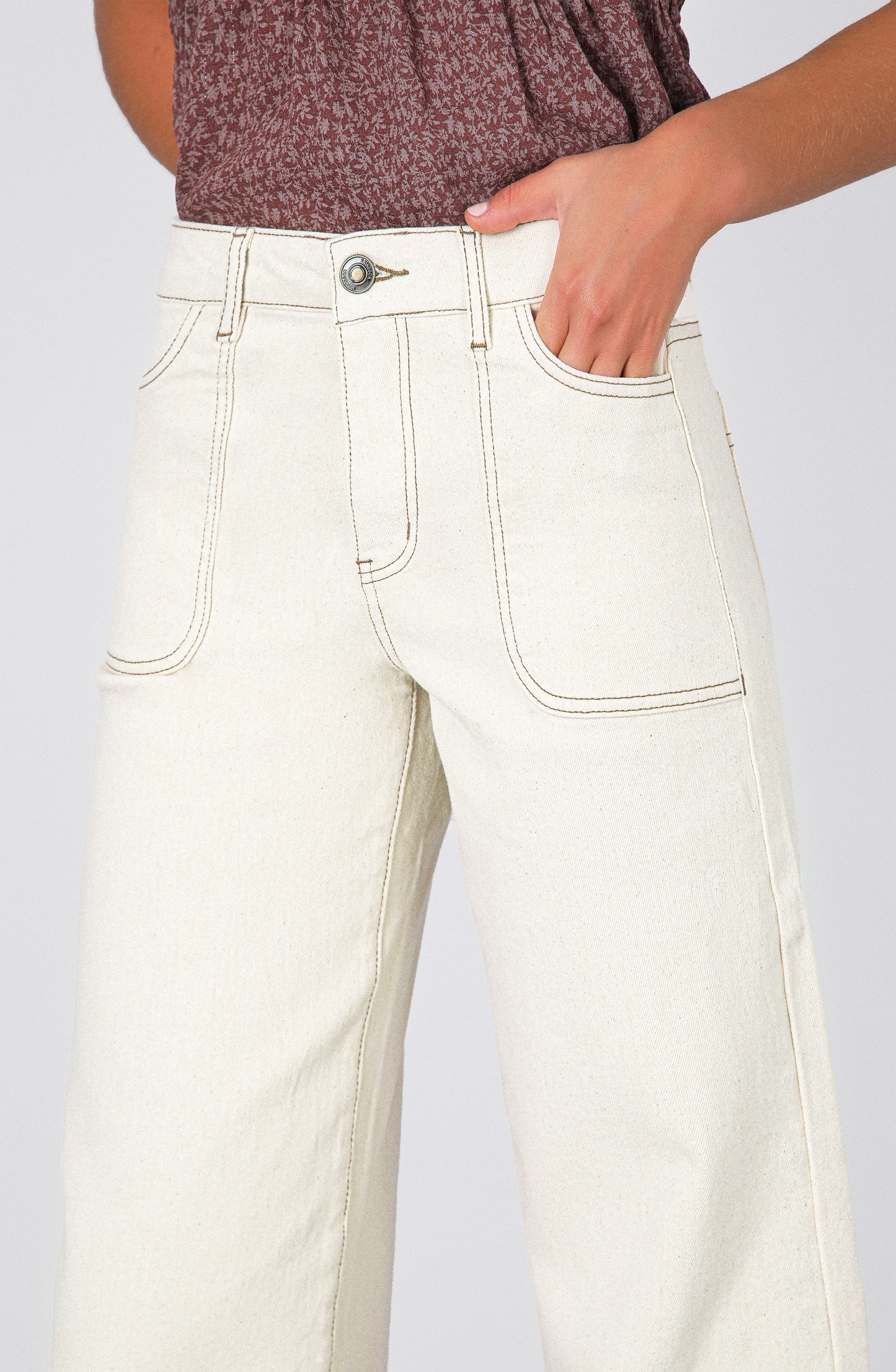 Pantalón Wide Leg Sun Bone