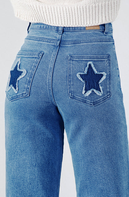 Pantalón Multi Estrellas Blue