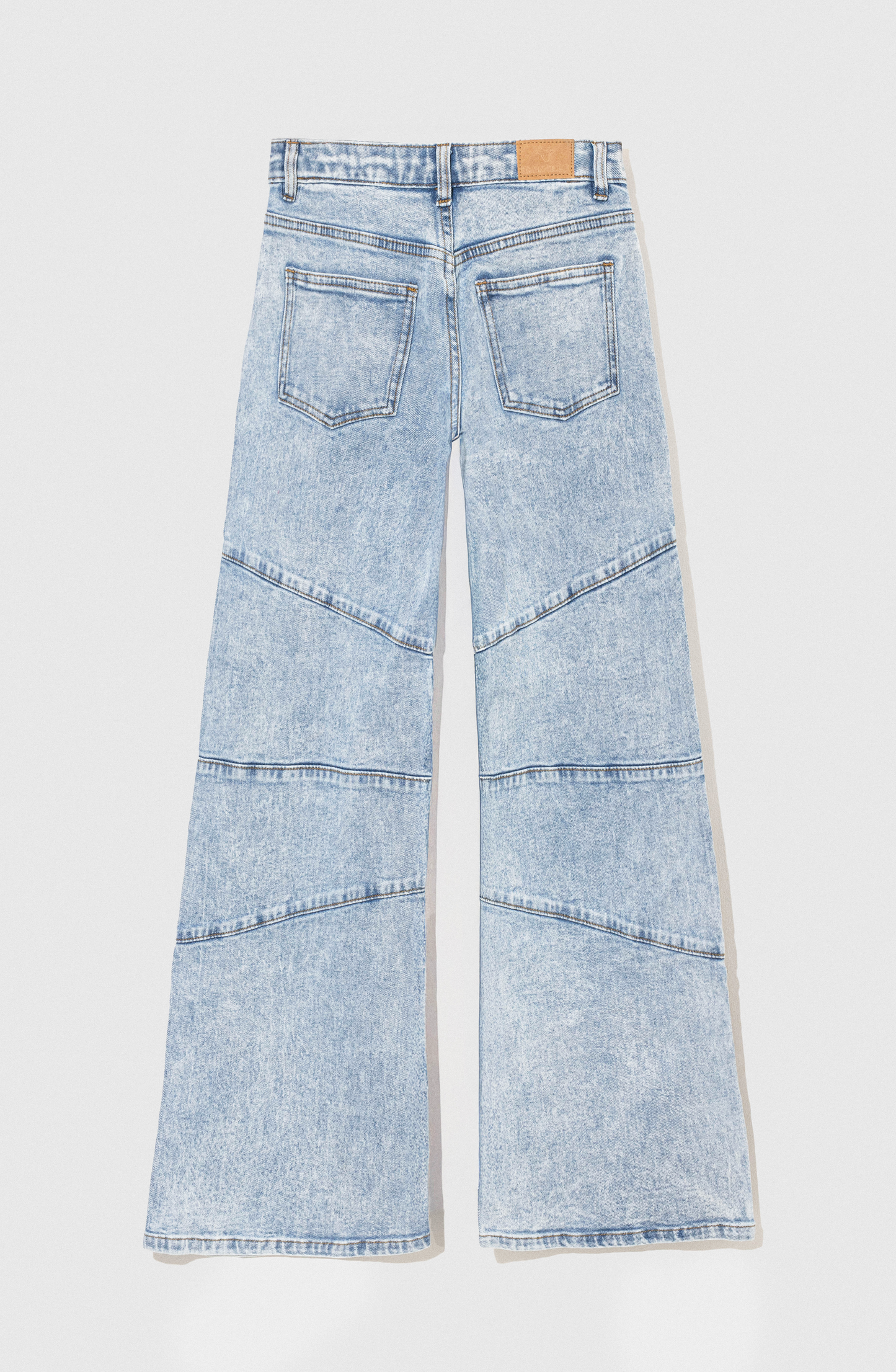 Pants Corte Diagonal Light  Blue