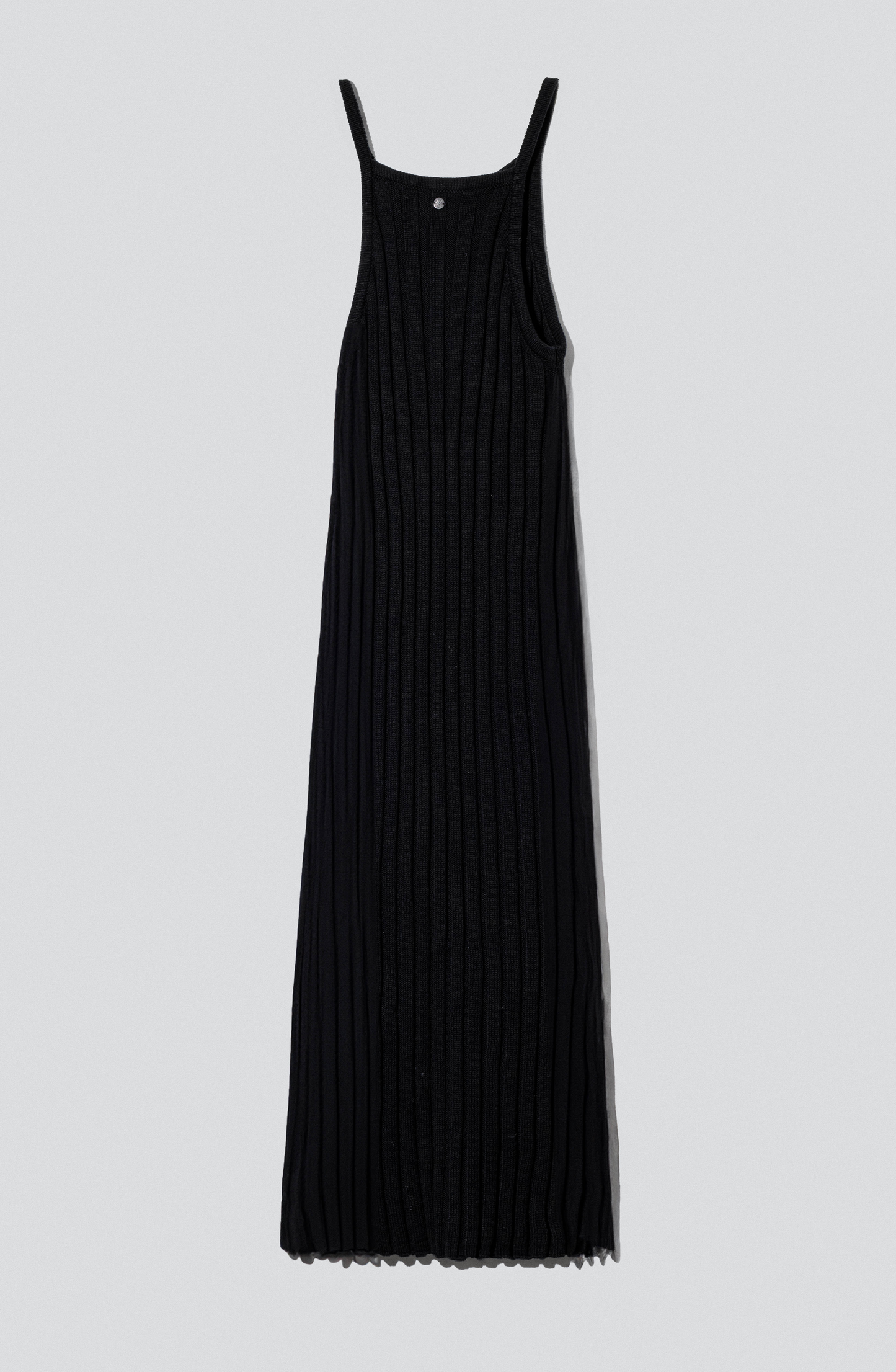 Vestido Tejido Halter Black