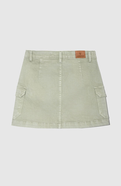 Falda Cargo Green