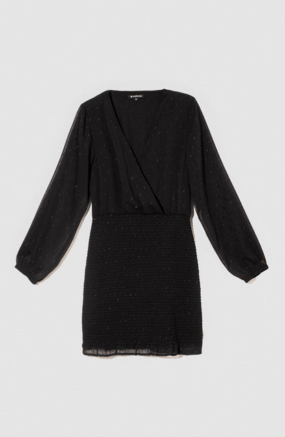 Vestido Panal Black
