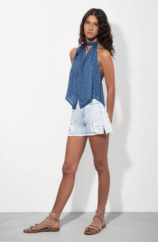 Short Moon Blue