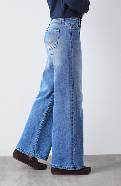 Pantalón Focalizado Blue