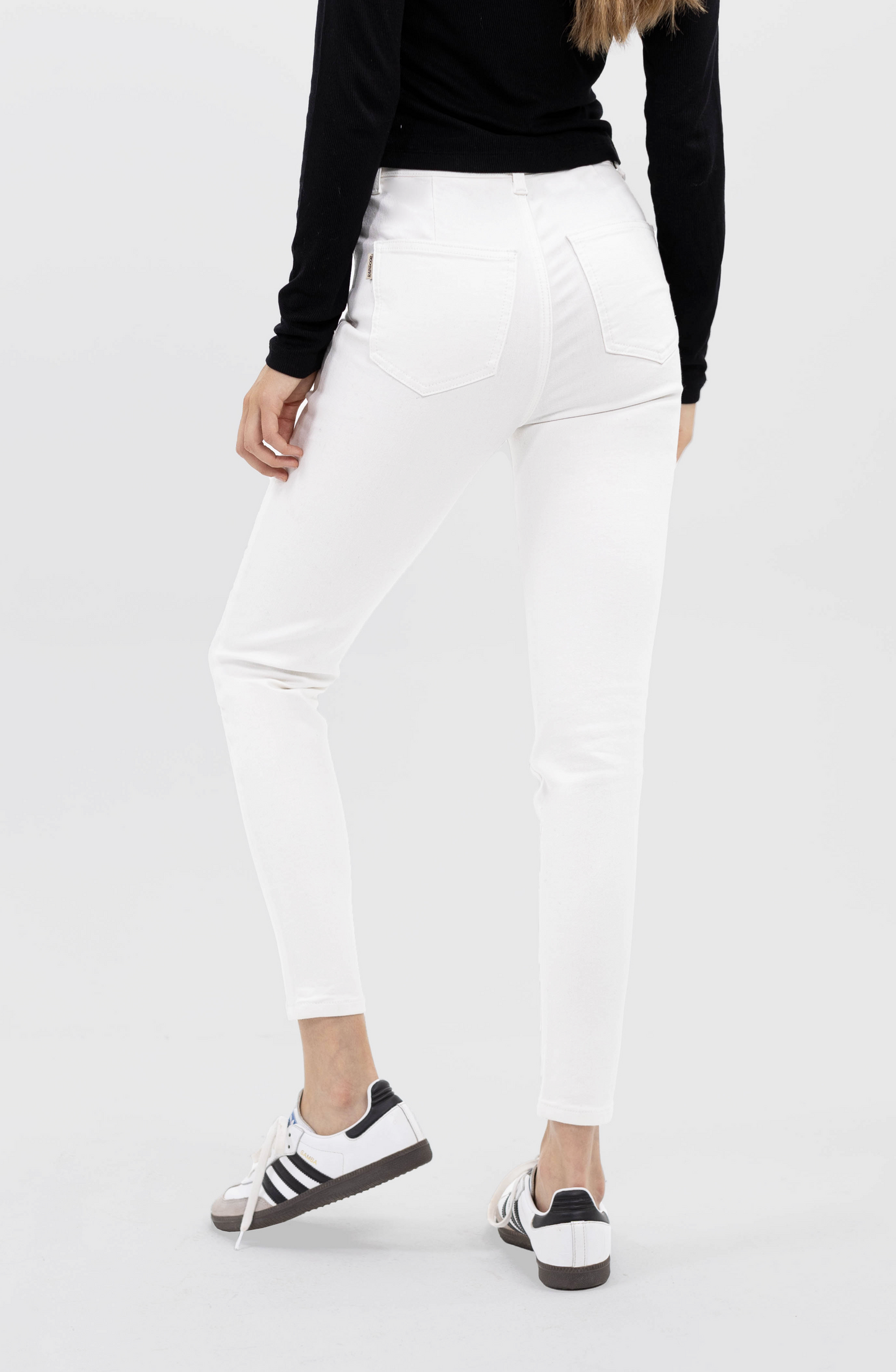 Pants Skinny Ecru