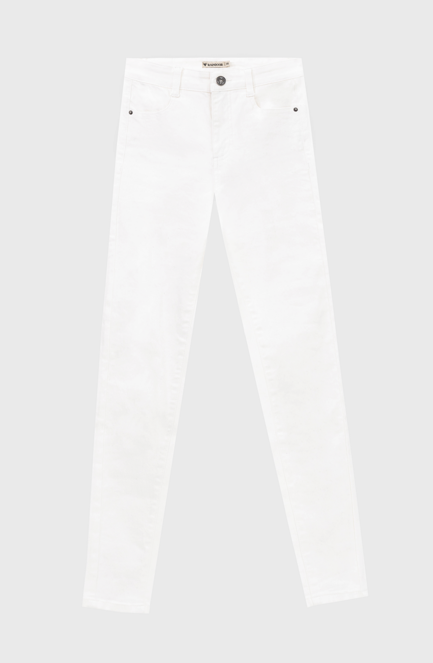 Pants Skinny Ecru