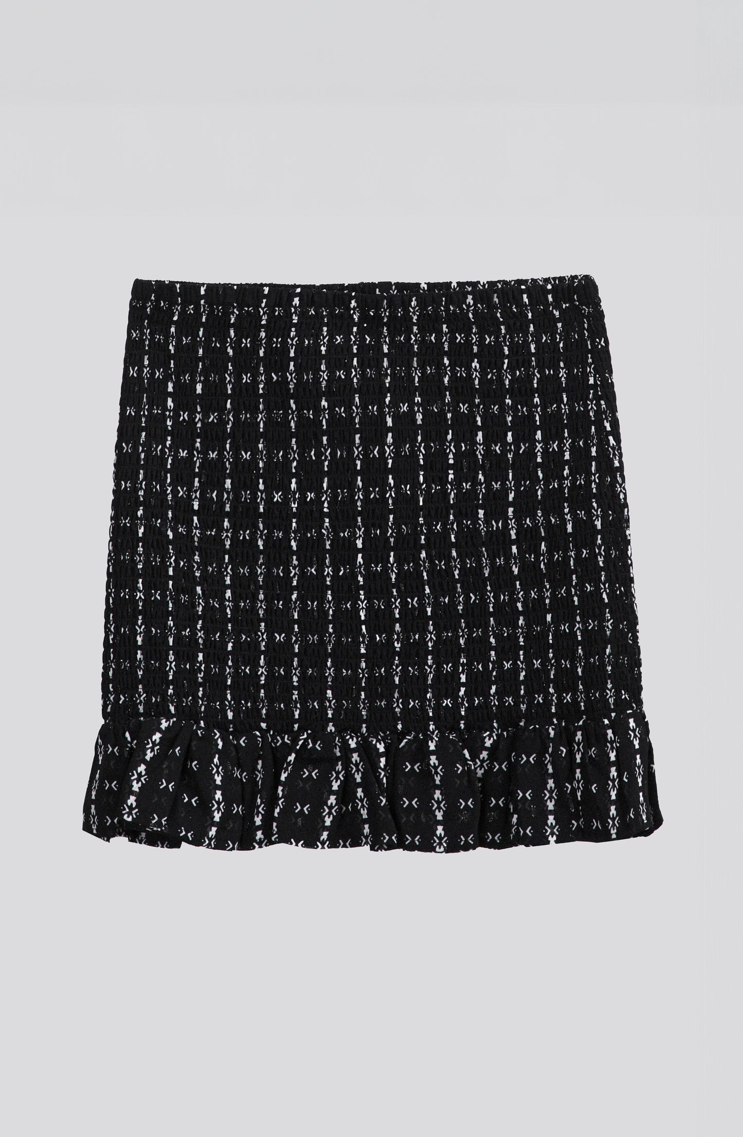 Falda Panal Black