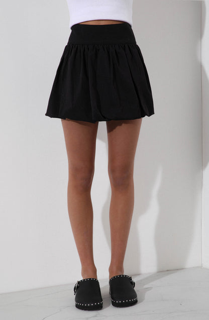 Falda Globo Black