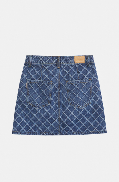 Falda Rombos Blue