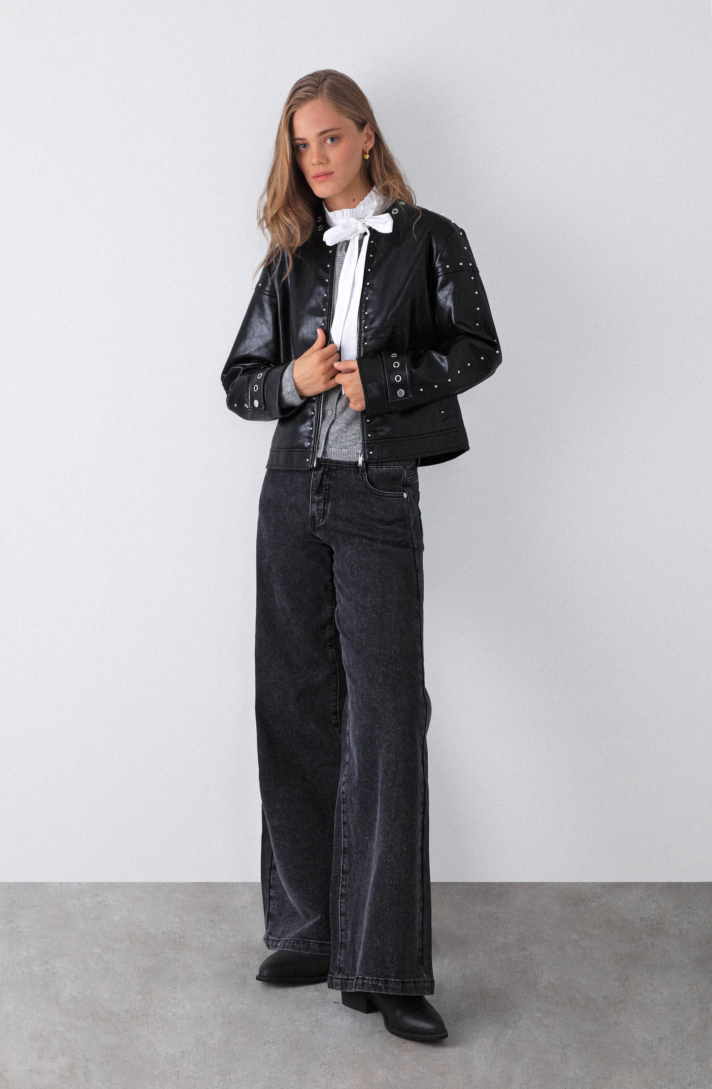 Chaqueta Ojal Black