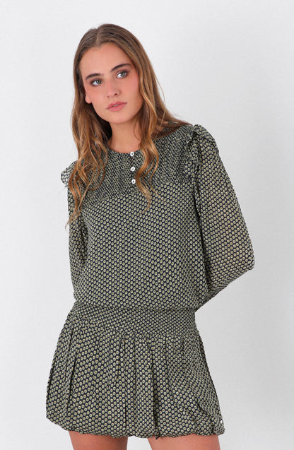 Conjunto Lurex Navy