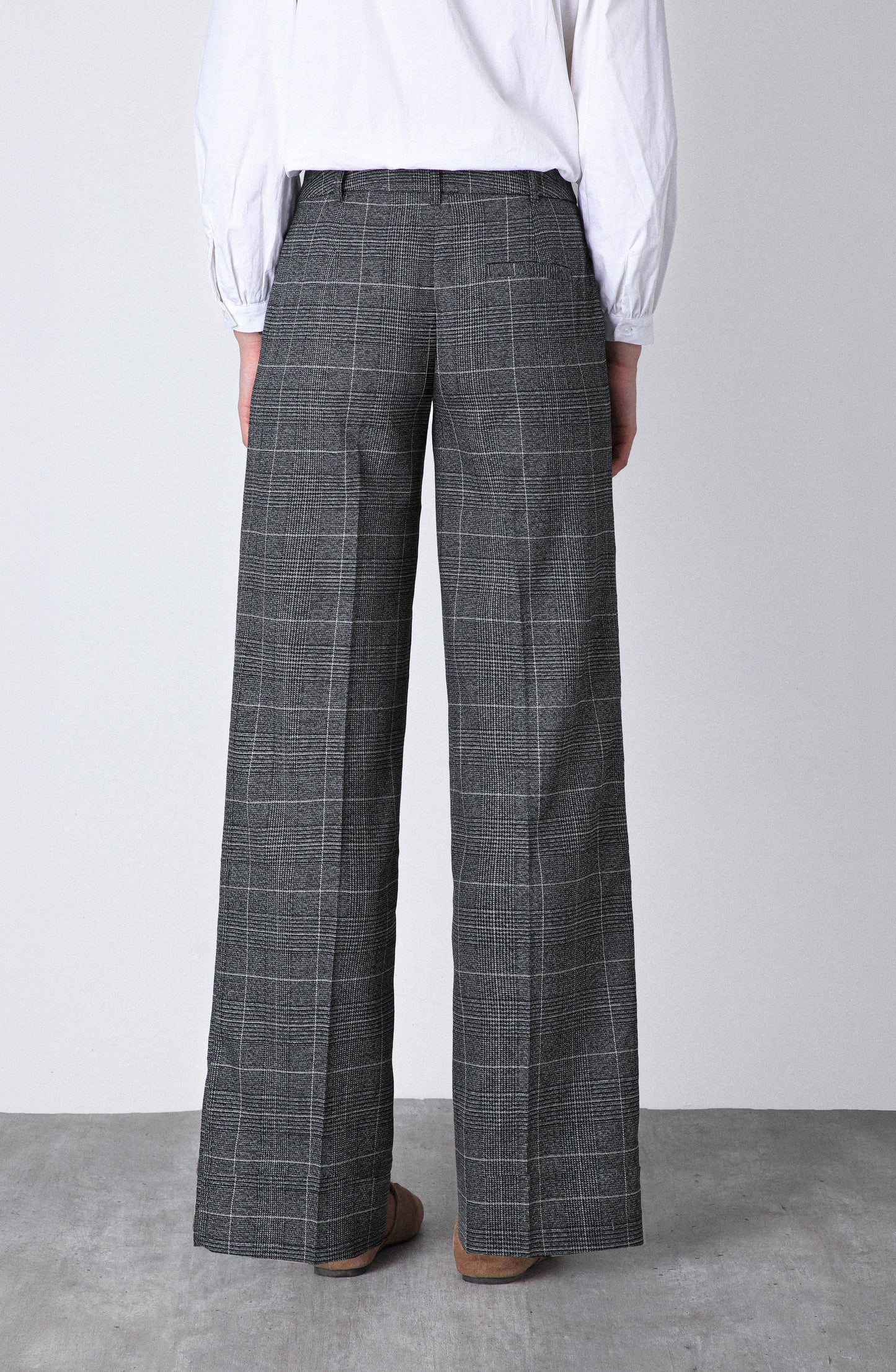 Pantalón Tejido Lurex Grey