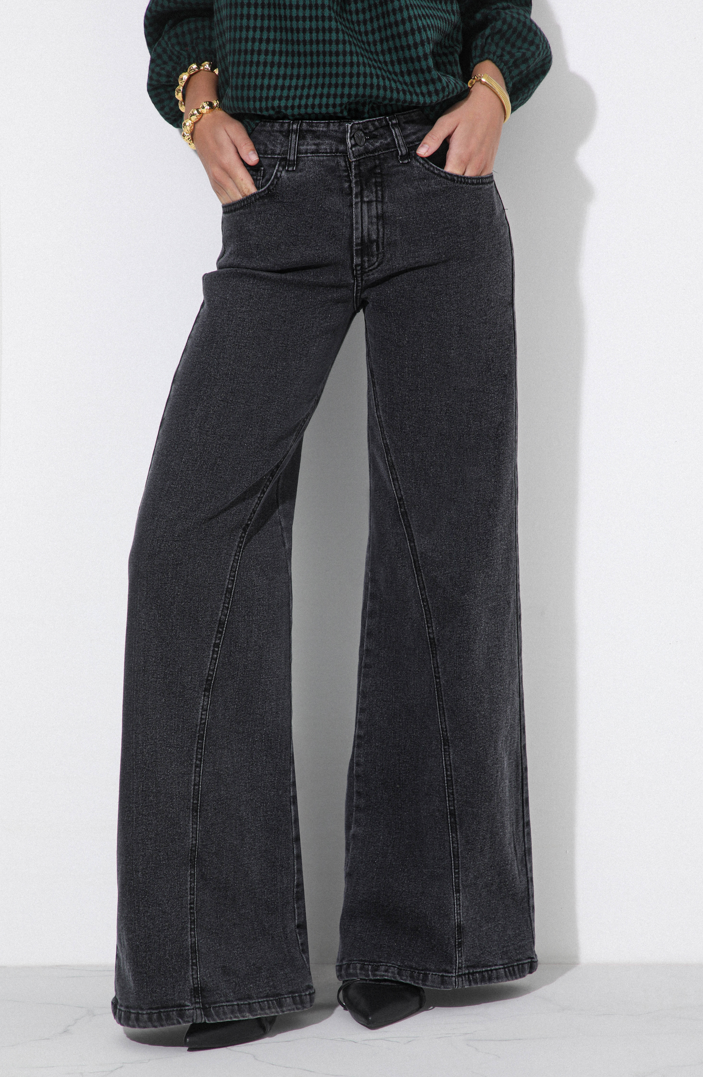 Pantalón Corte Entrepierna Grey